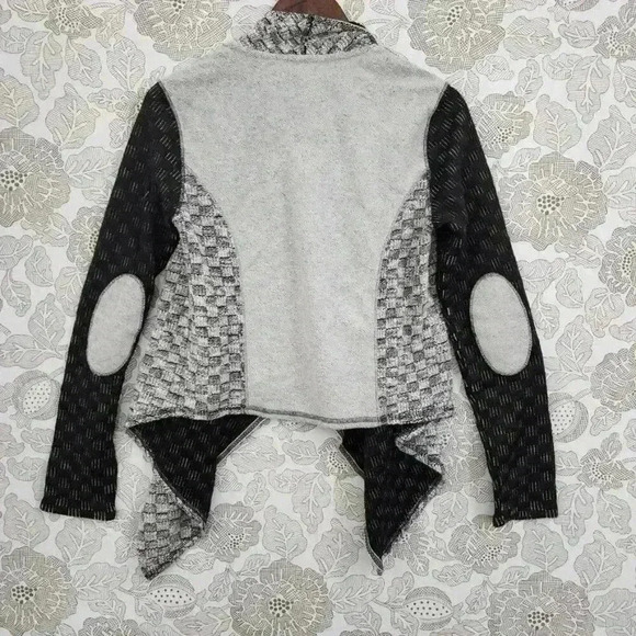 Anthropologie Saturday Sunday Open Front Knit Cardigan Sweater Waterfall Womens - Picture 2 of 6